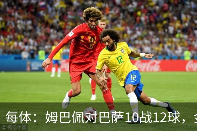 每体：姆巴佩对巴萨10战12球，金球奖前夕受关注